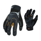 High Dexterity of Heavy-Duty Synthetic Mechanic Rigger Gloves (Black, SL8849)