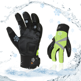 Full Finger Anti-Slip Fitness Training Outdoor Cold Storage Gloves(FT2517)