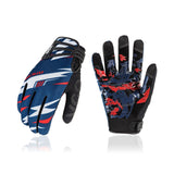 Touchscreen Motorcycle Gloves(Blue/Red, MF5178)