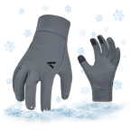 Winter Hiking Cycling Moto Hunting Gloves for Junior(Red/Gret,FT3114FL)