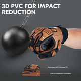Cow Leather Impact Work Gloves, Abrasion & Water Resistant (CA7722IP)