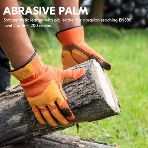 Puncture-proof, Thornproof, Touchscreen Gloves(Blue/Orange SL7475)