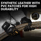 High Dexterity of Heavy-Duty Synthetic Mechanic Rigger Gloves (Black, SL8849)