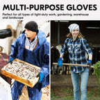 Triple Latex Coating Winter Gloves (Blue, RB2172)