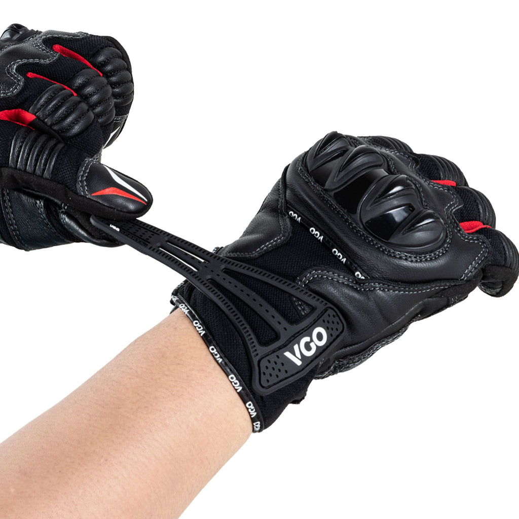 Full Finger Touchscreen Motorcycle Gloves (GA5179)