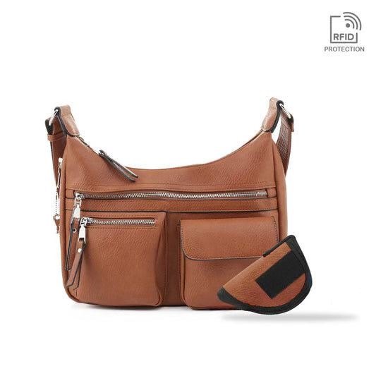 Elle Concealed Carry Hobo Handbag(AMC5803L)